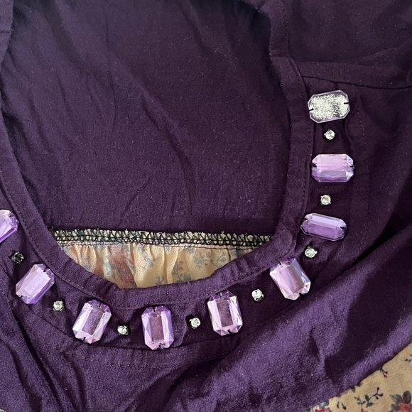 gorgeous y2k floral bow detail blouse🌟 - Picture 5 of 6